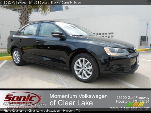 2012 Volkswagen Jetta SE Sedan in Black