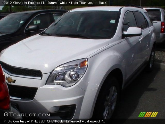 2012 Chevrolet Equinox LT in Summit White