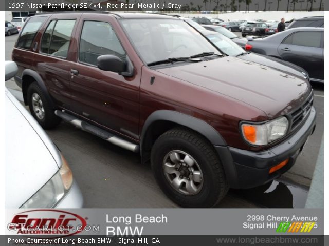 1997 Nissan Pathfinder SE 4x4 in Red Pearl Metallic