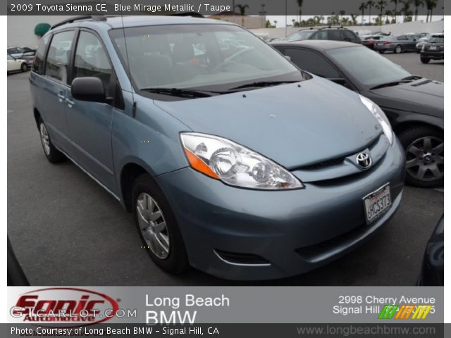 2009 Toyota Sienna CE in Blue Mirage Metallic