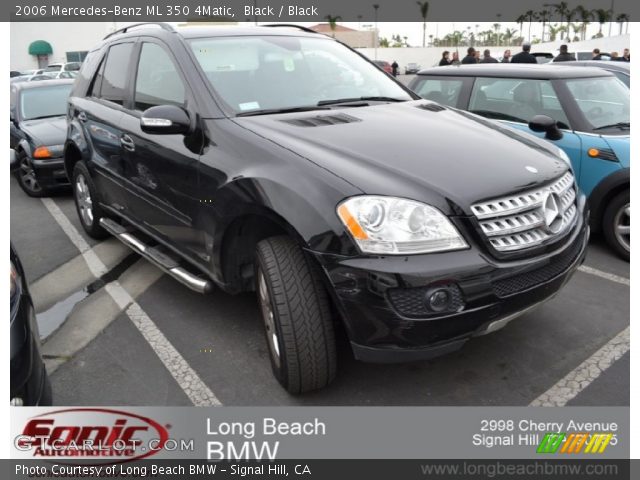 2006 Mercedes-Benz ML 350 4Matic in Black