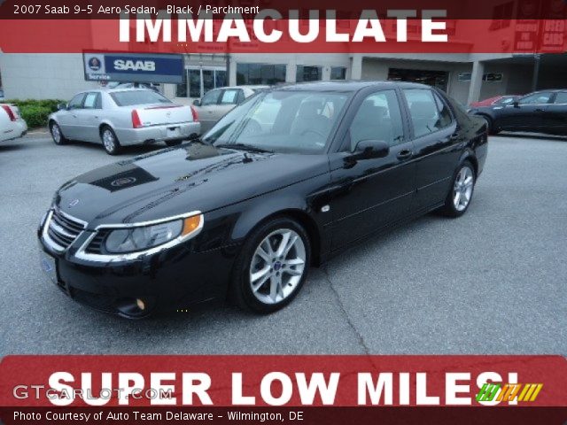 2007 Saab 9-5 Aero Sedan in Black