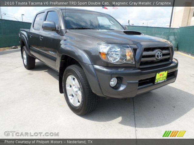 2010 Toyota Tacoma V6 PreRunner TRD Sport Double Cab in Magnetic Gray Metallic