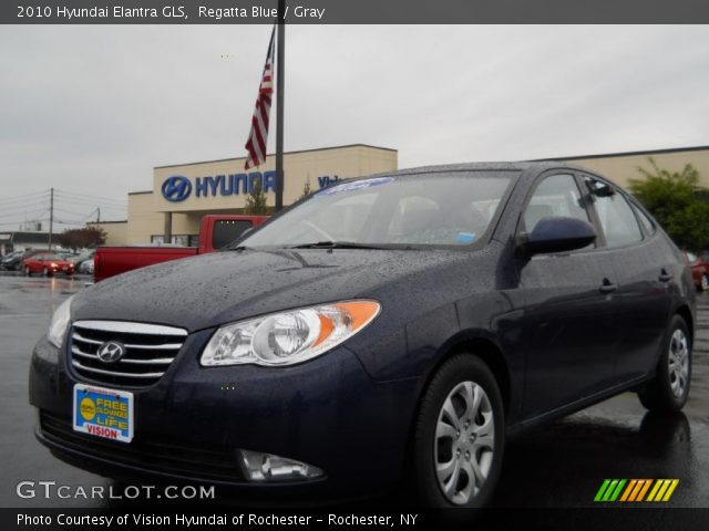 2010 Hyundai Elantra GLS in Regatta Blue