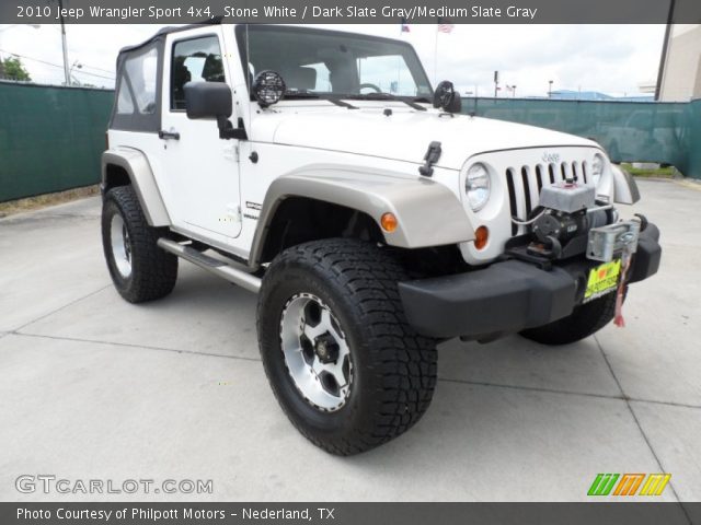 2010 Jeep Wrangler Sport 4x4 in Stone White