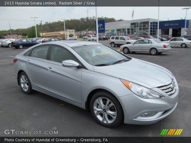 2013 Hyundai Sonata Limited in Radiant Silver