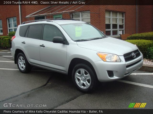 2009 Toyota RAV4 4WD in Classic Silver Metallic