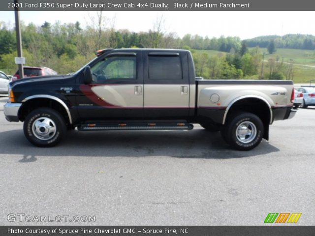 2001 Ford F350 Super Duty Lariat Crew Cab 4x4 Dually in Black