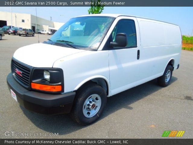 2012 GMC Savana Van 2500 Cargo in Summit White