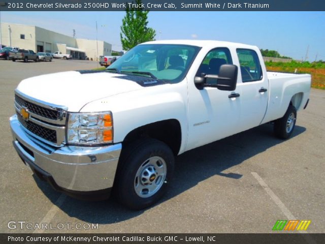 2012 Chevrolet Silverado 2500HD Work Truck Crew Cab in Summit White