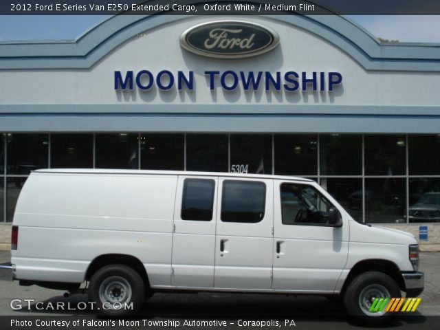 2012 Ford E Series Van E250 Extended Cargo in Oxford White