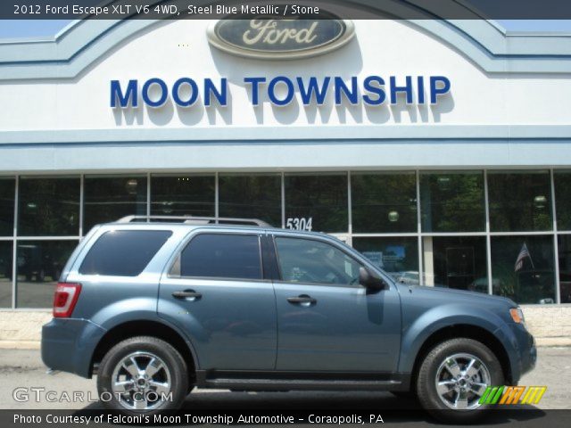 2012 Ford Escape XLT V6 4WD in Steel Blue Metallic