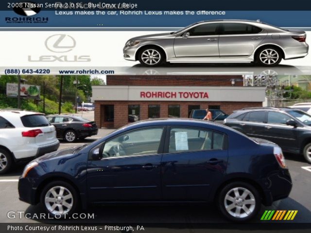 2008 Nissan Sentra 2.0 SL in Blue Onyx