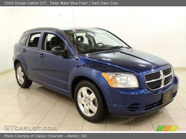 2009 Dodge Caliber SXT in Deep Water Blue Pearl