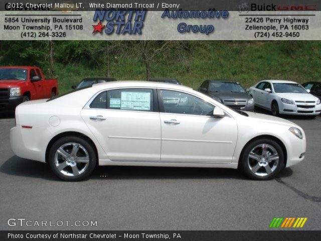 2012 Chevrolet Malibu LT in White Diamond Tricoat