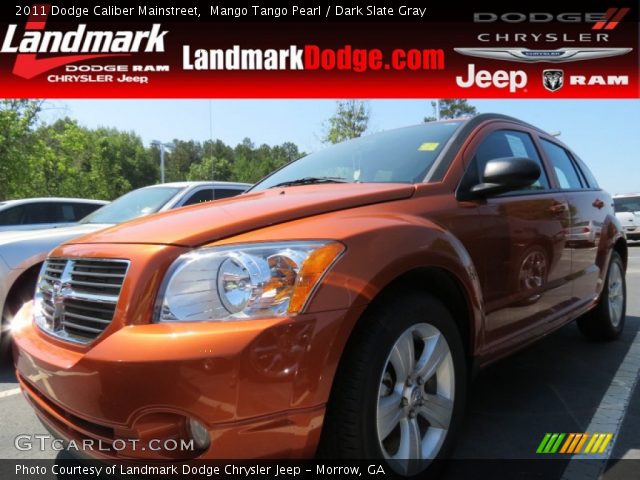 2011 Dodge Caliber Mainstreet in Mango Tango Pearl