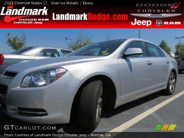 2011 Chevrolet Malibu LT in Silver Ice Metallic