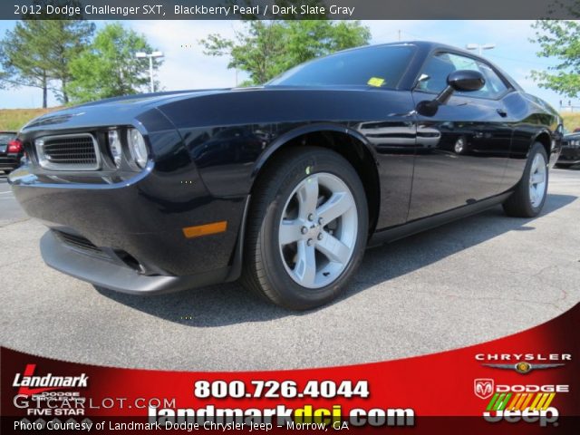 2012 Dodge Challenger SXT in Blackberry Pearl