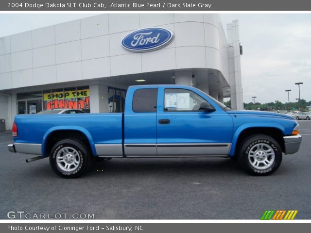 2004 Dodge Dakota SLT Club Cab in Atlantic Blue Pearl