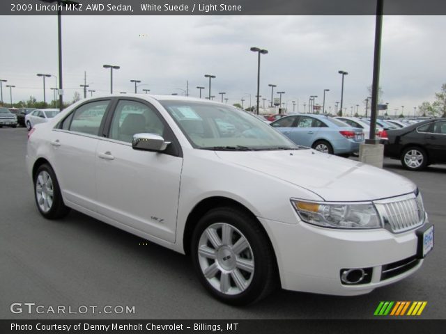 2009 Lincoln MKZ AWD Sedan in White Suede