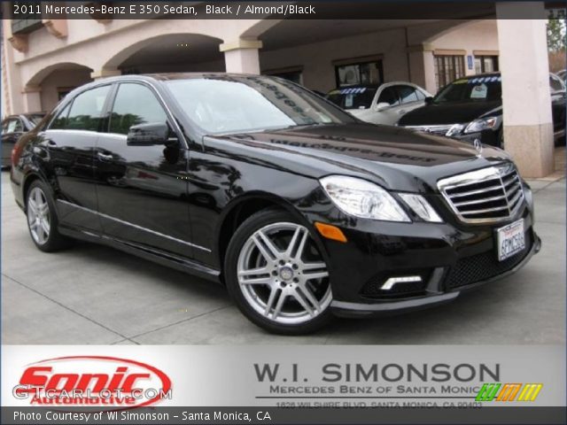 2011 Mercedes-Benz E 350 Sedan in Black