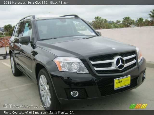 2012 Mercedes-Benz GLK 350 in Black