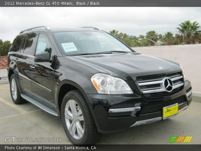 2012 Mercedes-Benz GL 450 4Matic in Black