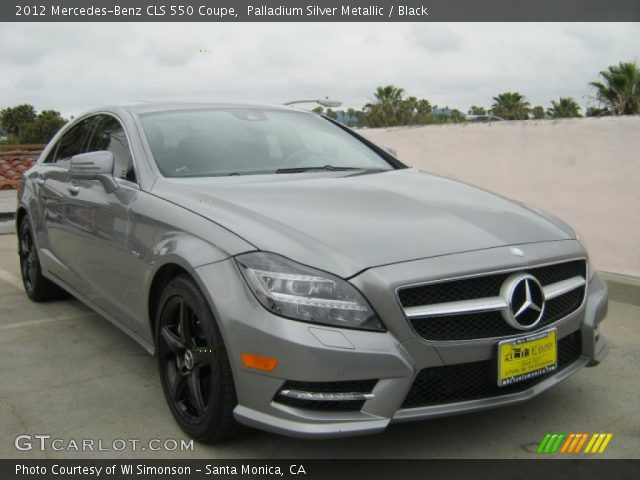 2012 Mercedes-Benz CLS 550 Coupe in Palladium Silver Metallic