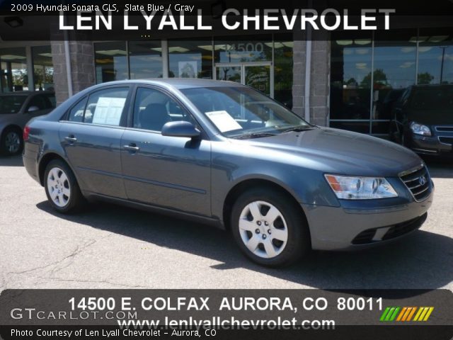 2009 Hyundai Sonata GLS in Slate Blue