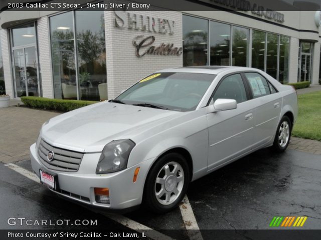 2003 Cadillac CTS Sedan in Sterling Silver