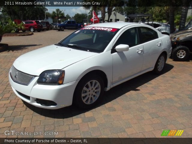 2011 Mitsubishi Galant FE in White Pearl