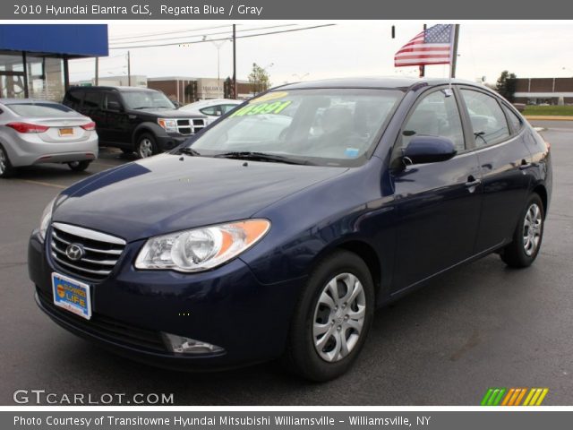2010 Hyundai Elantra GLS in Regatta Blue