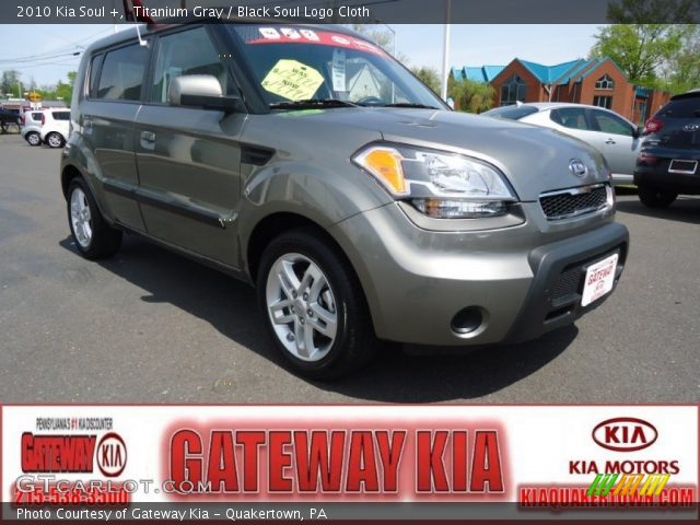 2010 Kia Soul + in Titanium Gray