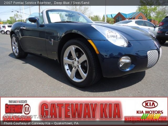 2007 Pontiac Solstice Roadster in Deep Blue