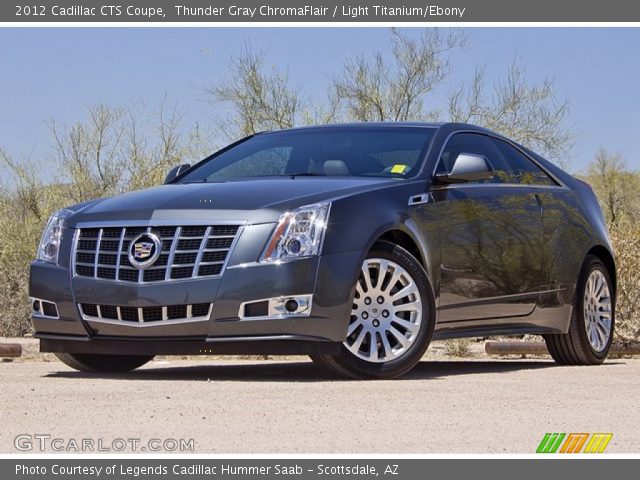 2012 Cadillac CTS Coupe in Thunder Gray ChromaFlair