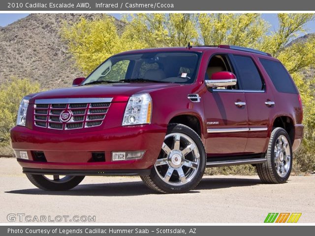 2010 Cadillac Escalade AWD in Infrared
