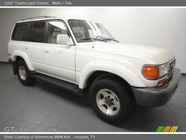 1997 Toyota Land Cruiser  in White
