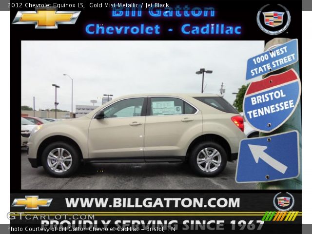 2012 Chevrolet Equinox LS in Gold Mist Metallic