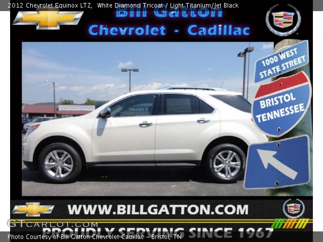 2012 Chevrolet Equinox LTZ in White Diamond Tricoat