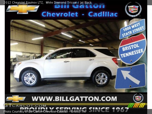 2012 Chevrolet Equinox LTZ in White Diamond Tricoat