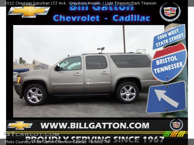2012 Chevrolet Suburban LTZ 4x4 in Graystone Metallic