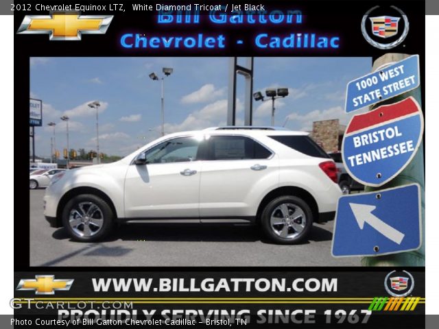 2012 Chevrolet Equinox LTZ in White Diamond Tricoat