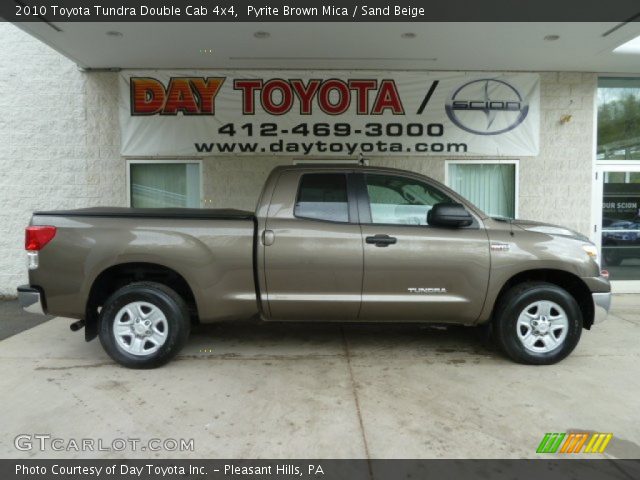 2010 Toyota Tundra Double Cab 4x4 in Pyrite Brown Mica