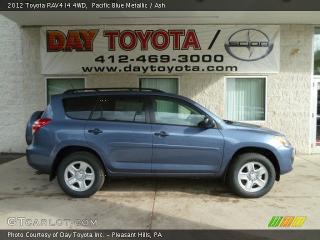 2012 Toyota RAV4 I4 4WD in Pacific Blue Metallic