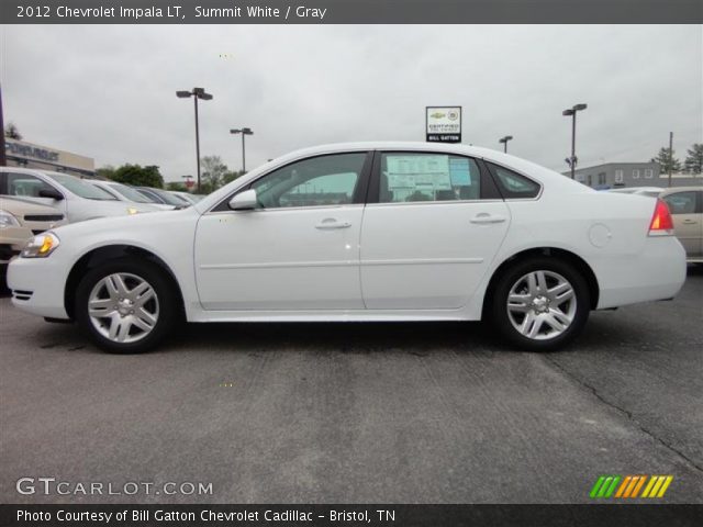2012 Chevrolet Impala LT in Summit White