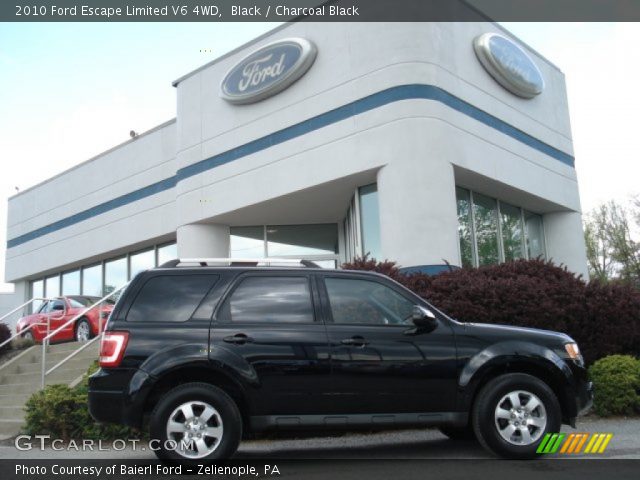 2010 Ford Escape Limited V6 4WD in Black
