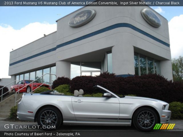 2013 Ford Mustang V6 Mustang Club of America Edition Convertible in Ingot Silver Metallic