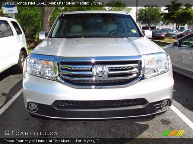 2012 Honda Pilot EX-L in Alabaster Silver Metallic