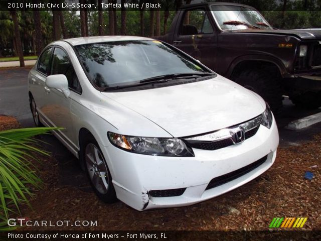 2010 Honda Civic LX-S Sedan in Taffeta White
