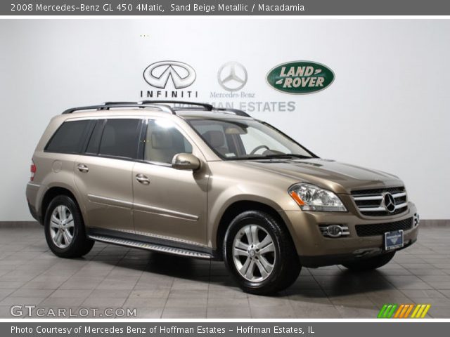 2008 Mercedes-Benz GL 450 4Matic in Sand Beige Metallic